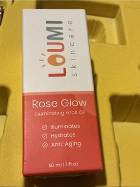 LOUMI Rose Glow Illuminating Face Oil